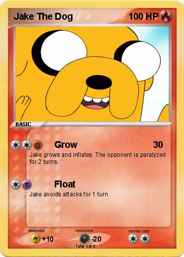 Pokemon Jake The Dog