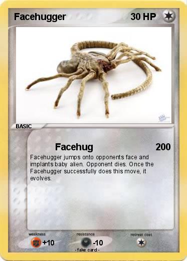 Pokemon Facehugger