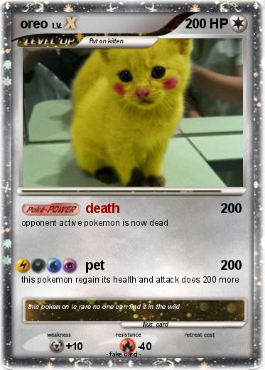 Pokemon oreo
