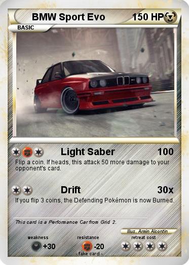Pokemon BMW Sport Evo