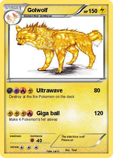 Pokemon Golwolf