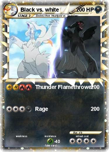 Pokemon Black vs. white