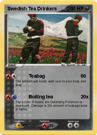 Pokemon Swedish Tea Drinkers