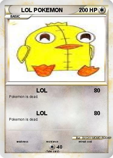 Pokemon LOL POKEMON