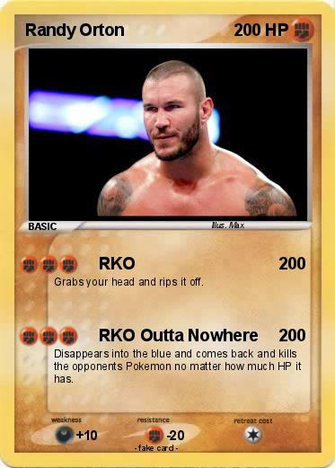 Pokemon Randy Orton