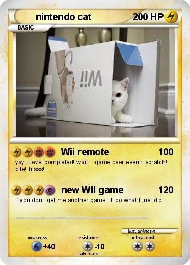 Pokemon nintendo cat