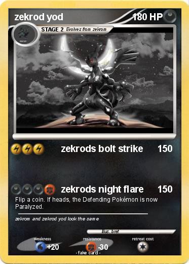 Pokemon zekrod yod