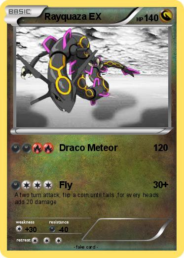 Pokemon Rayquaza EX