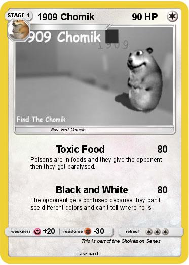 Pokemon 1909 Chomik