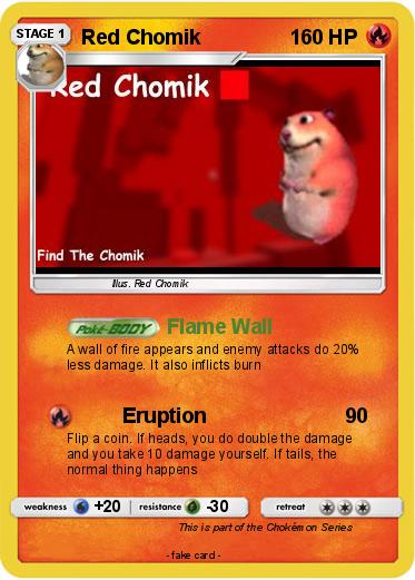 Pokemon Red Chomik