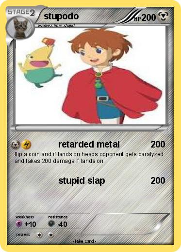 Pokemon stupodo