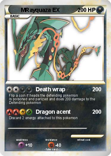 Pokemon MRayquaza EX