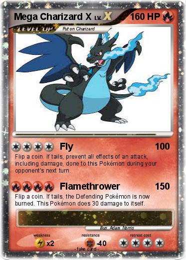 Pokemon Mega Charizard X