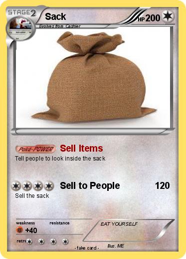 Pokemon Sack