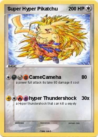 Pokemon Super Hyper Pikatchu