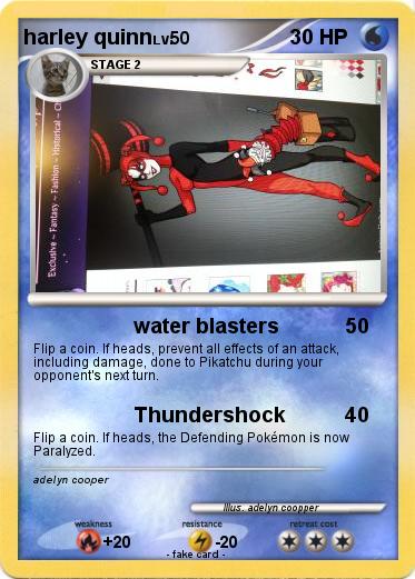 Pokemon harley quinn
