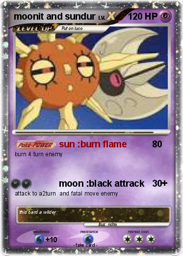 Pokemon moonit and sundur