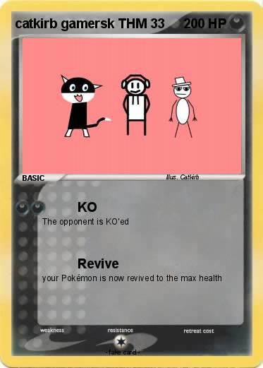 Pokemon catkirb gamersk THM 33