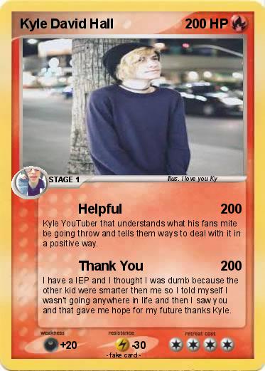 Pokemon Kyle David Hall