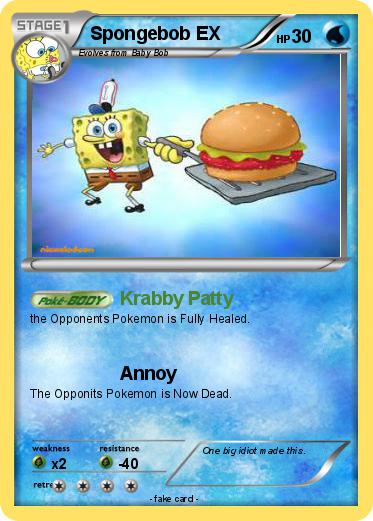 Pokemon Spongebob EX