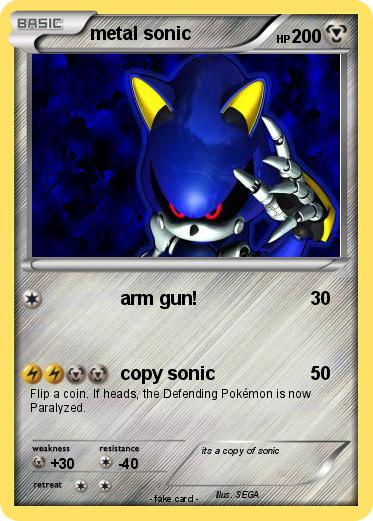 Pokemon metal sonic