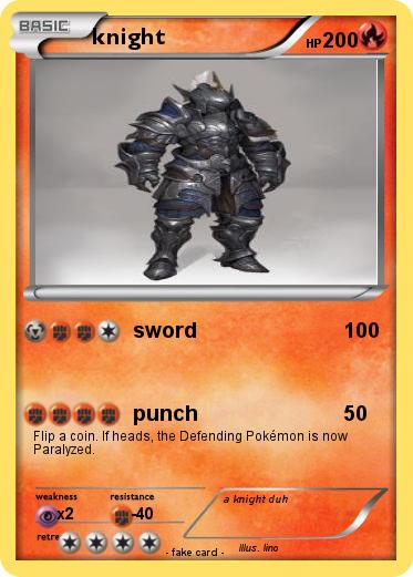 Pokemon knight