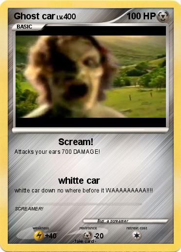 Pokemon Ghost car