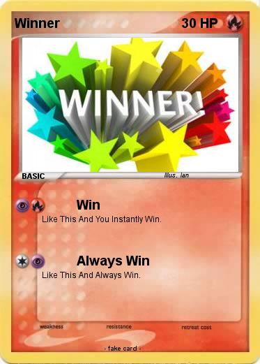 Pokemon Winner
