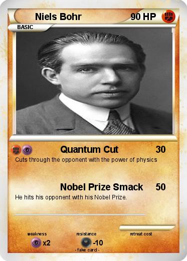 Pokemon Niels Bohr