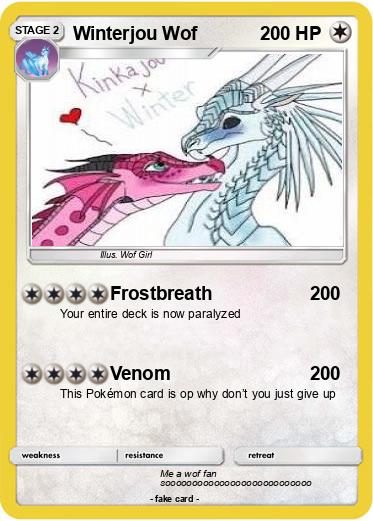 Pokemon Winterjou Wof