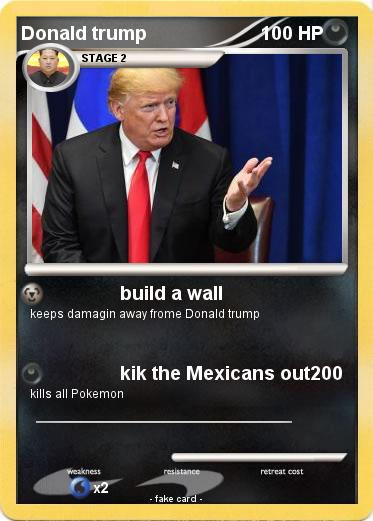 Pokemon Donald trump
