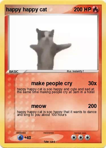 Pokemon happy happy cat