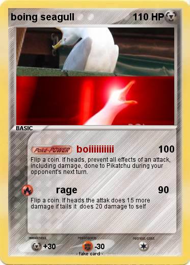 Pokemon boing seagull