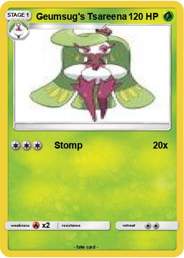 Pokemon Geumsug's Tsareena