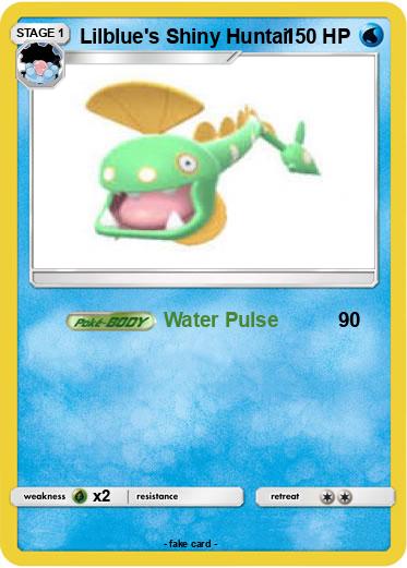 Pokemon Lilblue's Shiny Huntail
