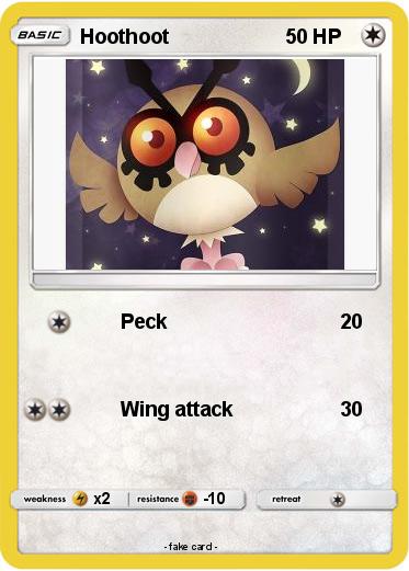 Pokemon Hoothoot