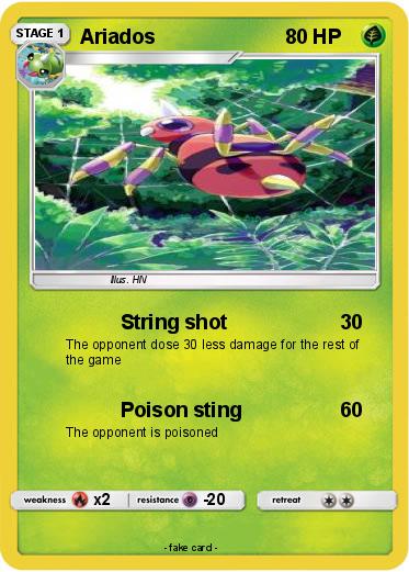 Pokemon Ariados