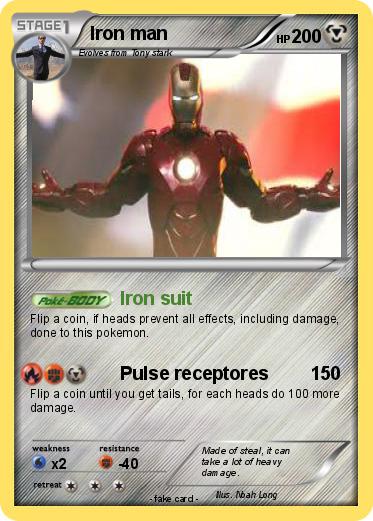 Pokemon Iron man Pokemon Iron man