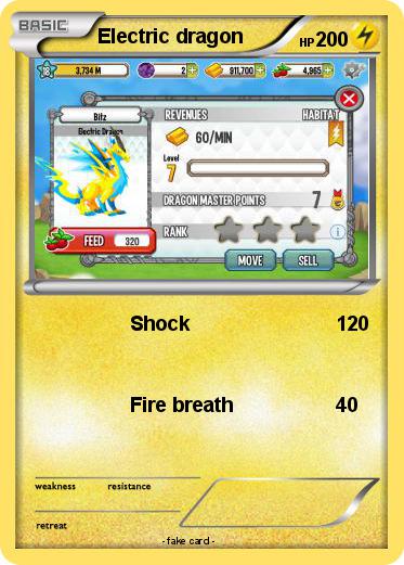 Pokemon Electric dragon