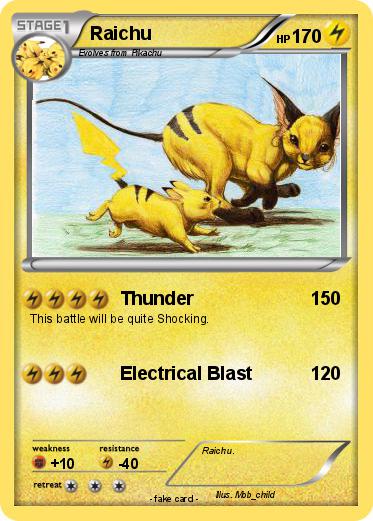 Pokemon Raichu