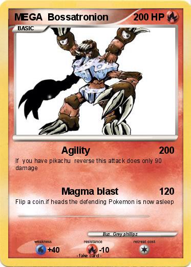 Pokemon MEGA  Bossatronion