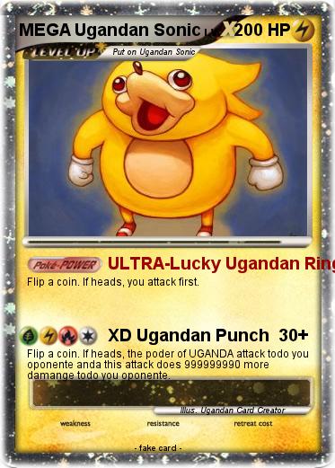 Pokemon MEGA Ugandan Sonic