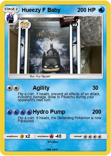 Pokemon Hueezy F Baby