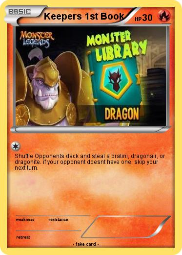 Pokemon Keepers 1st Book