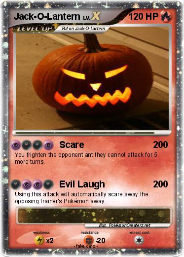 Pokemon Jack-O-Lantern