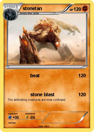 Pokemon stonetan