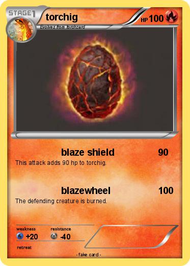 Pokemon torchig