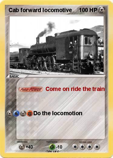 Pokemon Cab forward locomotive