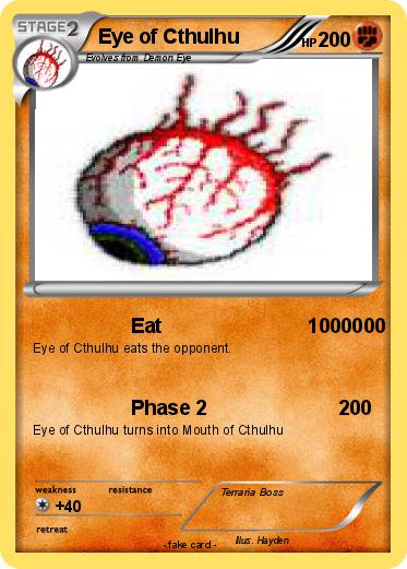 Pokemon Eye of Cthulhu