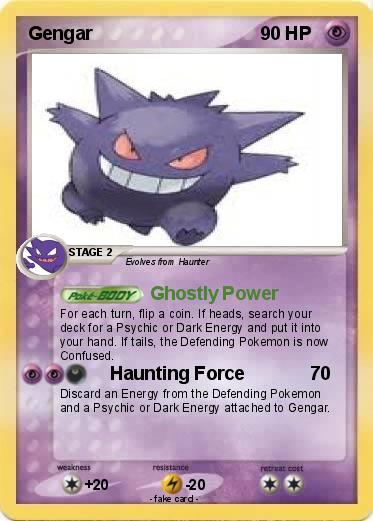 Pokemon Gengar